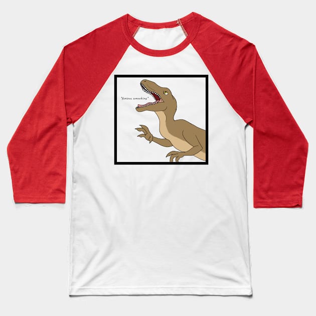 Furious Screeching Baseball T-Shirt by possumtees